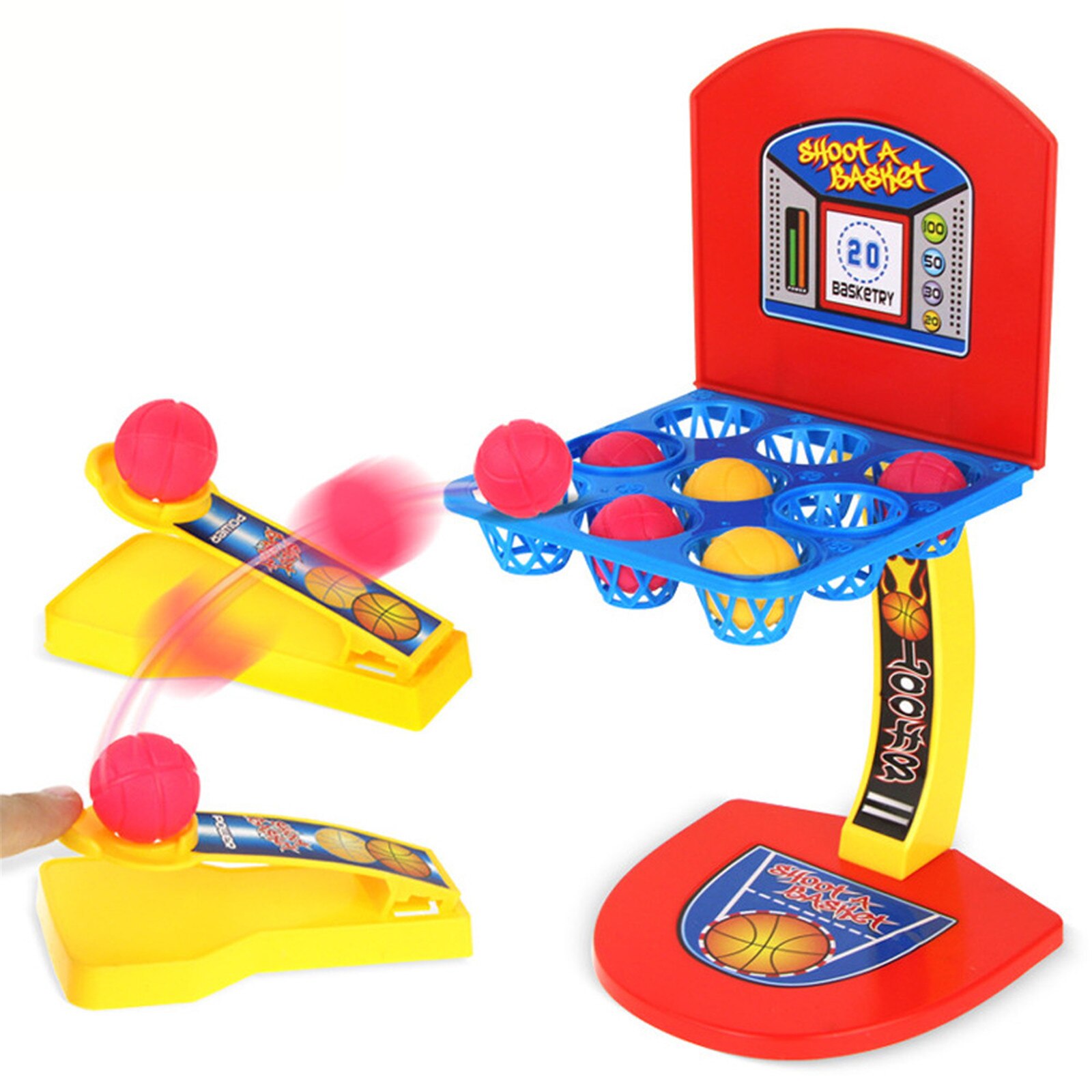 Grappige Desktop Ejectie Basketbal Mini Voetbal Hockey Golf Schieten Vinger Game Educatief Speelgoed Voor Kinderen Party Games