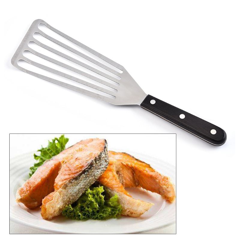 Stainless Steel Cooking Steak Spatula Flexible Spatula Non-stick Super Strong and Durable Natural Eco