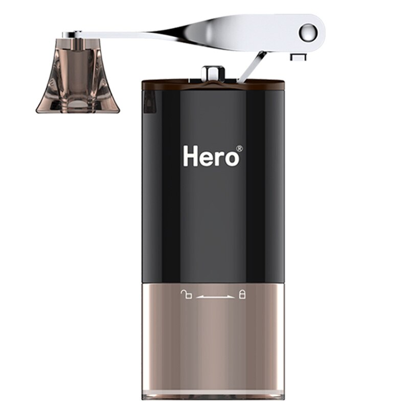 Kaffekværn espresso hero kværn hånd kaffemaskine hjemmekværn mini håndkværn keramisk slibekerne vaskbar