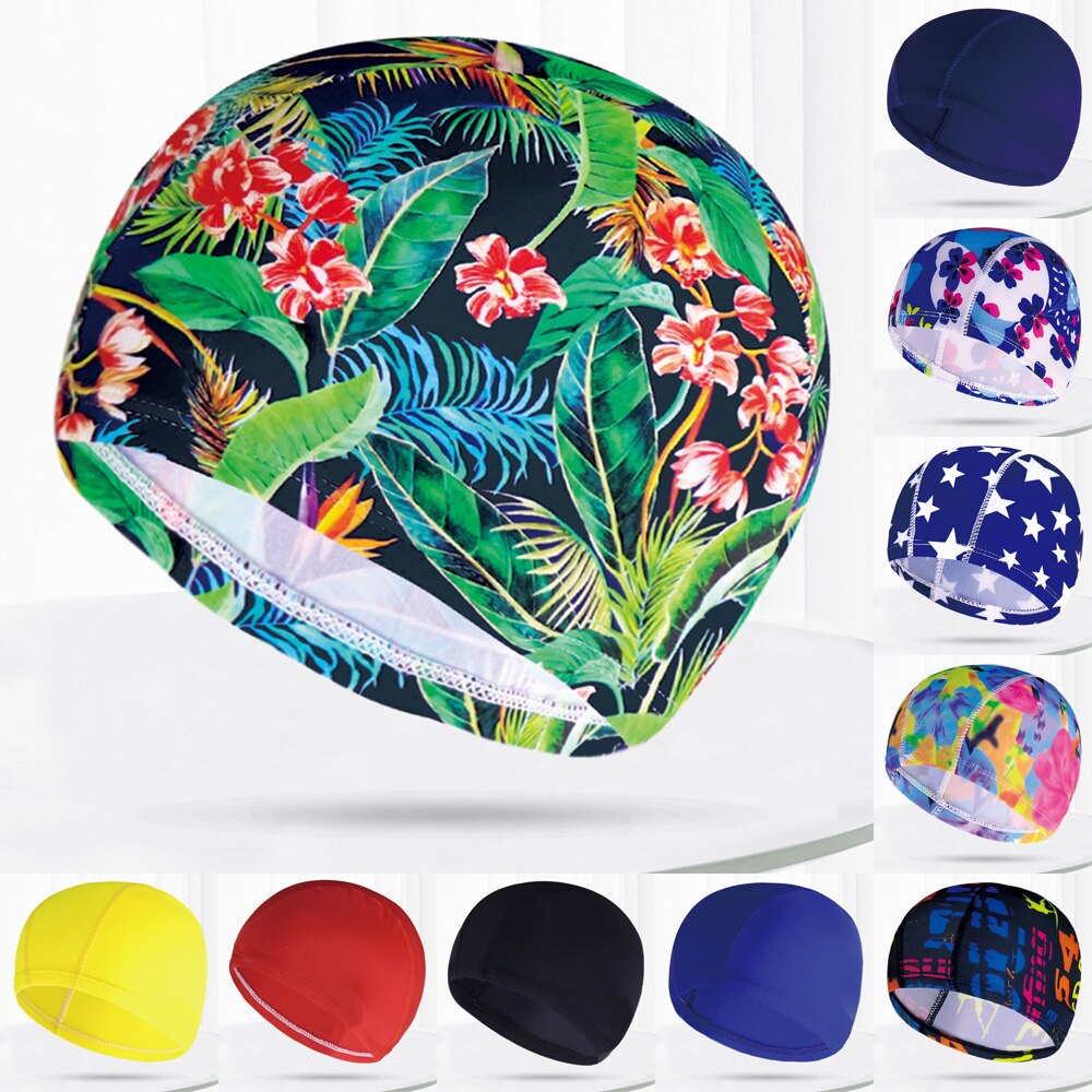 Badmuts Bescherm Oren Lange Haar Sport Swim Cap Hoed Voor Mannen Vrouwen Volwassenen Sport Zwemmen Zwembad Hoed Badmuts