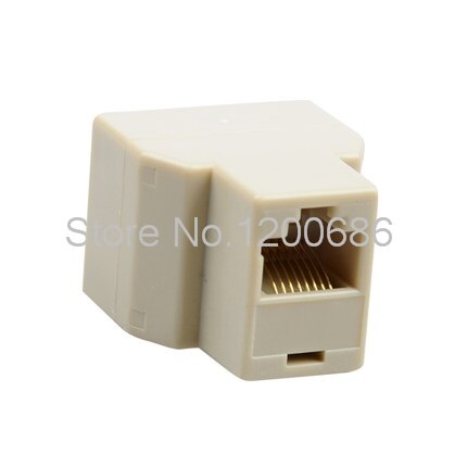 Network through the first three computer network cable splitter network interface one two split RJ45 three