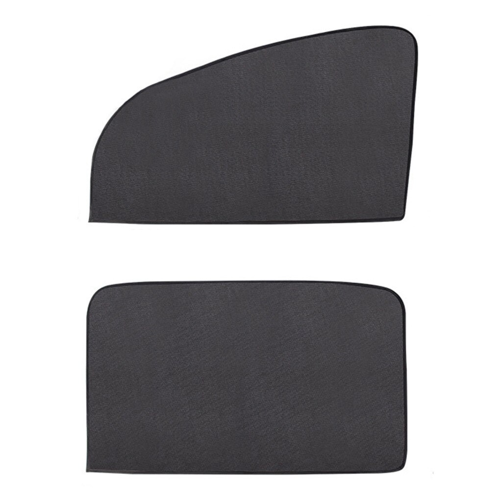 Kongyide Sombrinha sombrinha capa de Malha de Poliéster Magnético Janelas Do Carro de Tamanho Universal 4 Pçs/set tampas de sol do lado da janela