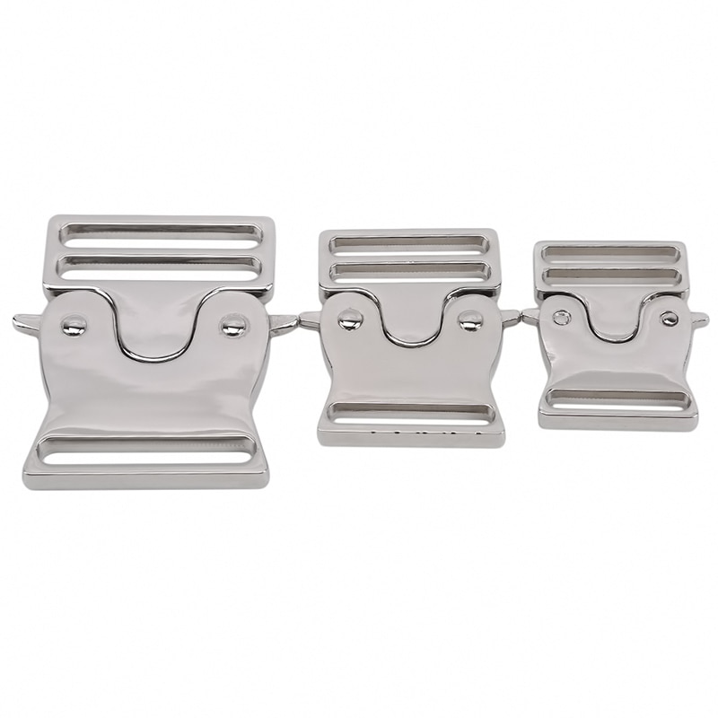Boucle à dégagement rapide hommes femmes 25/30/38mm large boucle de ceinture réglable taille élastique boucles de ceinture accessoires support