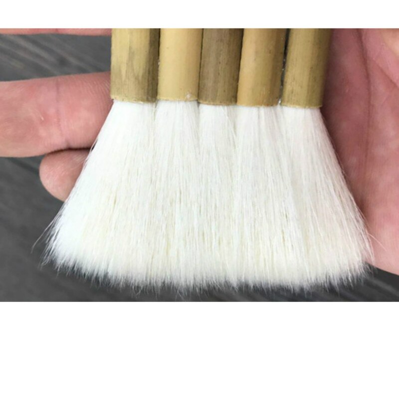 Wool Paint Brush Wooden Handle Goat Hair Joint Brush Watercolor Acrylic Oil Paint Brushes for Painting Art Supplies