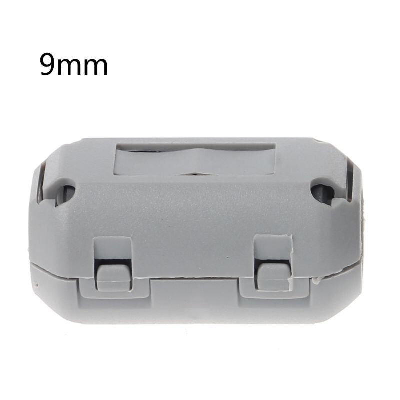 Aiqeer 3 stuks ferriet ring, kern ferriet ring om vast te klikken, EMI RFI ruisonderdrukking kabelclip, hoogfrequente filter anti-interferentie (13 mm binnendiameter