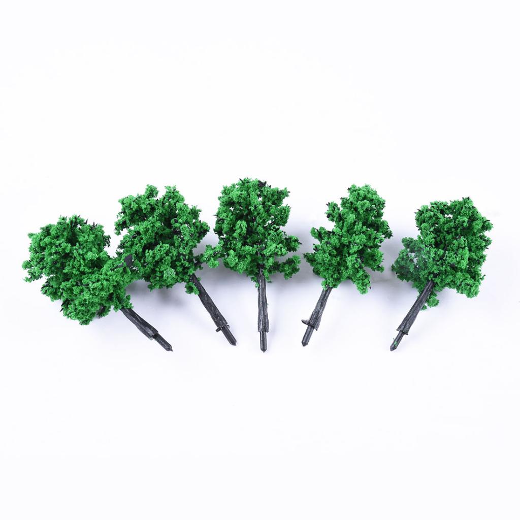 10 Pcs Boom Model Voor Landschap Diorama Landschap Building Hulpmateriaal