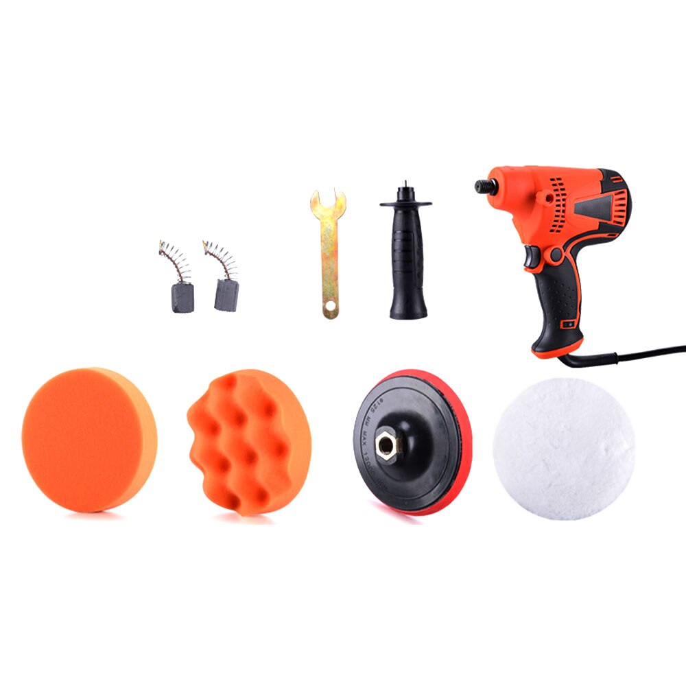 800W Electric Car Polisher Machine Adjustable Speed Auto Polishing Car Waxing Grinding Machine For Paint Care Tools: Configuration 2
