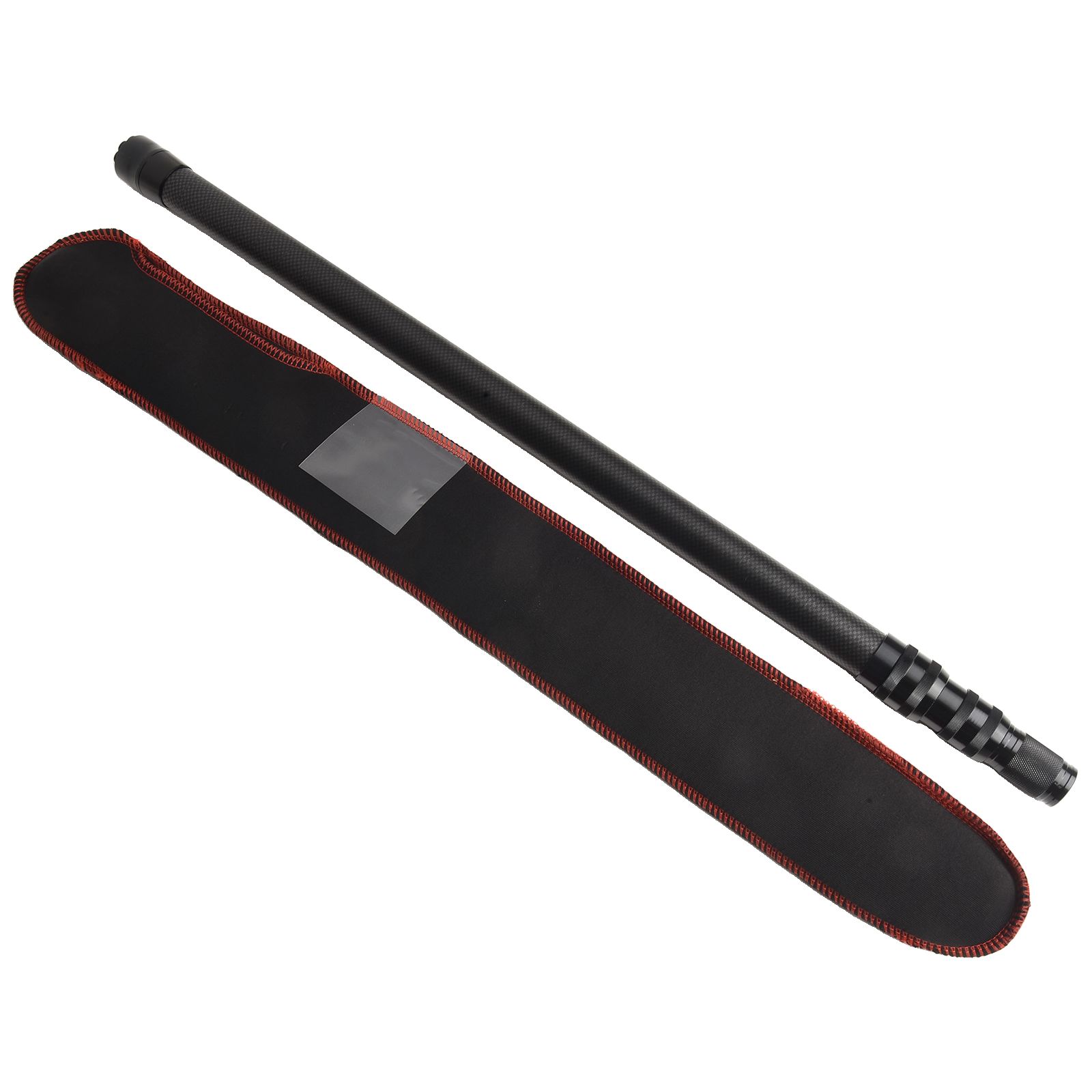 ABS Plastic Koolstofvezel MM Roestvrijstalen connector Eén hand of tweehandig Intrekbare paal Staartdiameter Stabiel