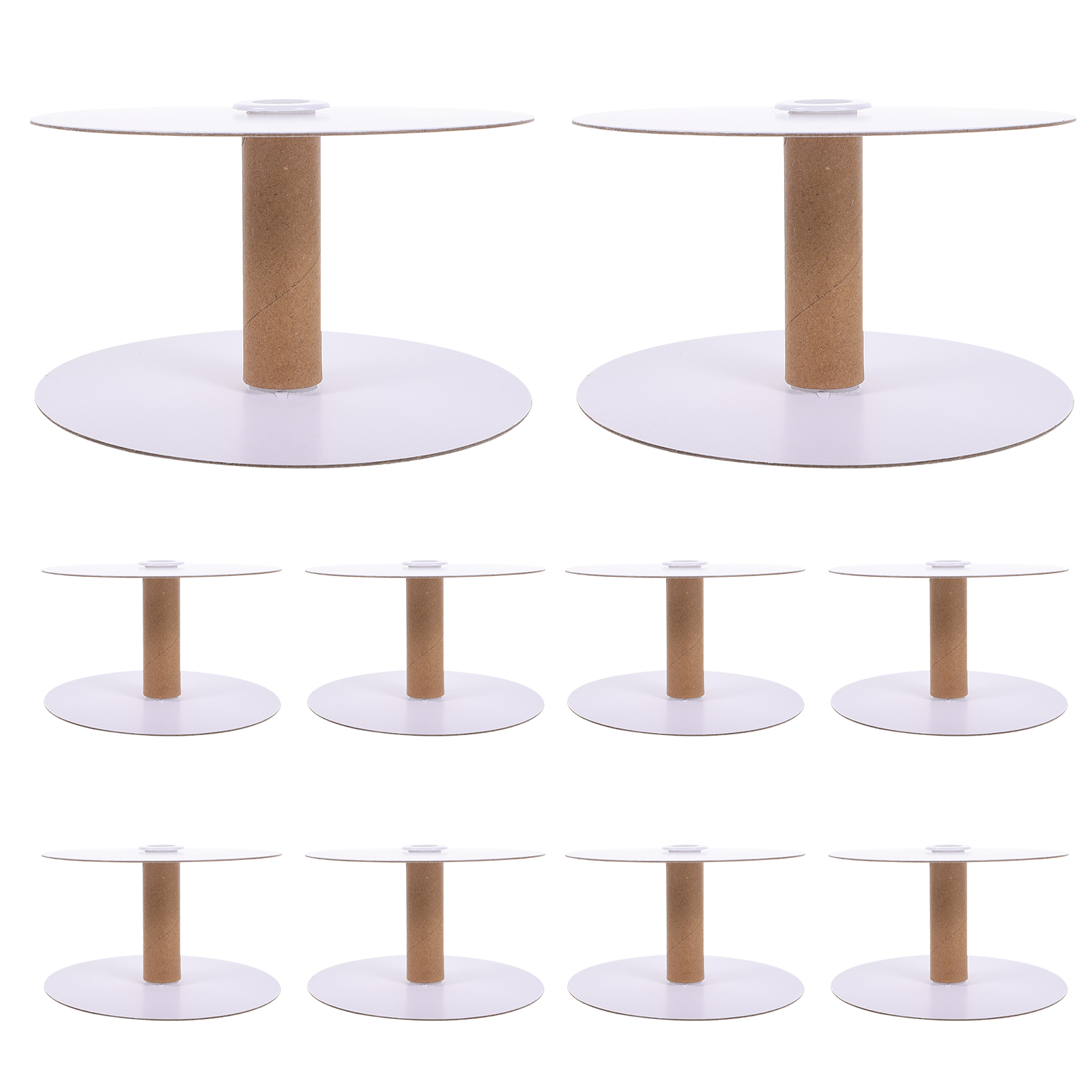 10-teilige Spule, praktische Webspulen, Basteln, Häkelgarn, Nähspulen für DIY-Papier, Stickerei