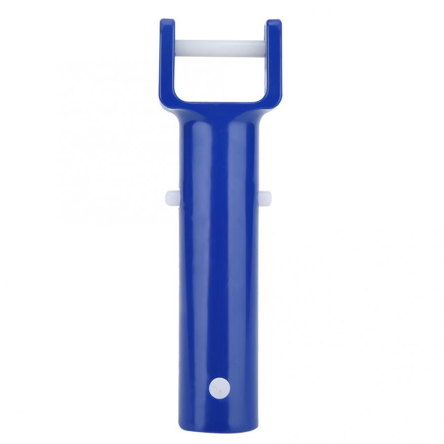 2Pcs Blue Swimming Pool V Shape Clip Brush Head Handle Replacement Pool Cleaner Accessories Swimming Pool Cleaning Tool Handle