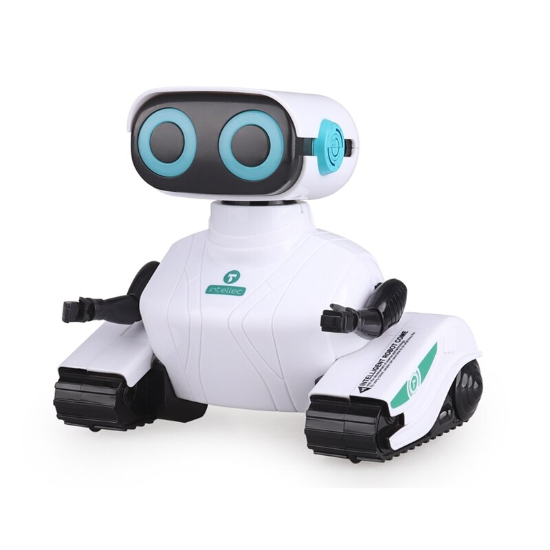 RC robot macchina 2.4GHz telecomando robot giocattolo per bambini con occhi brillanti danza sposta regalo per bambini ragazzi ragazze età 6