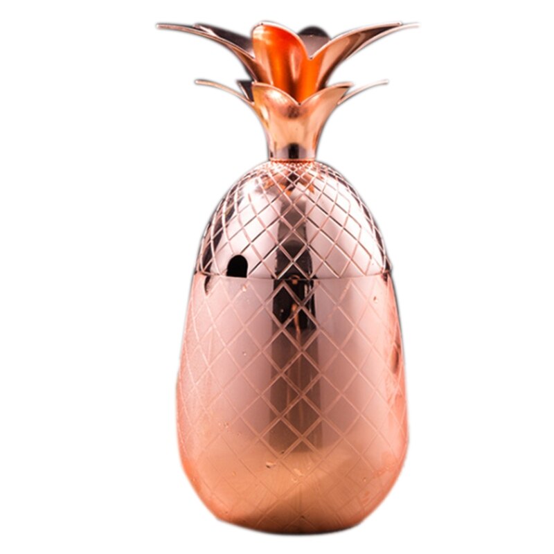 kongelig hawaiisk ananas kopp tumbler ølkrus rose måke