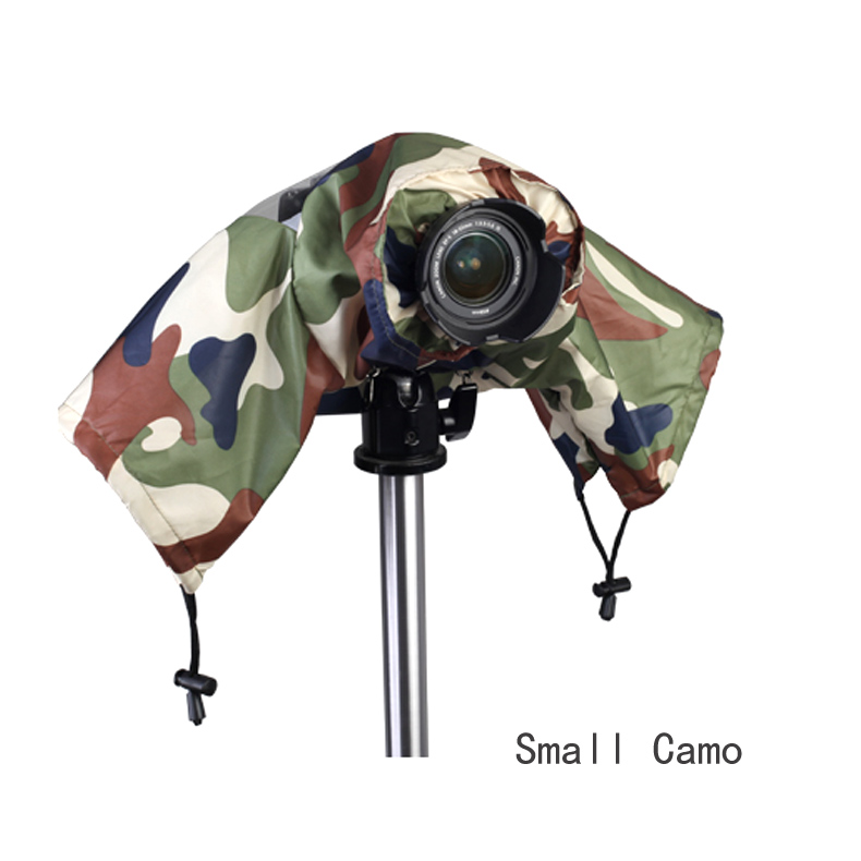 Cámara DSLR resistente al polvo y a la lluvia, funda para la lluvia para Canon 7D, Nikon D750 y Sony 70-200: Small Camo