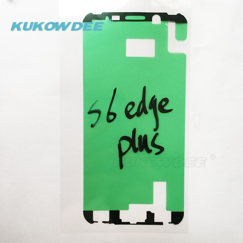 5 stück Rahmen Aufkleber Für Samsung Galaxy S5 S6 rand Plus S7 rand S8 Plus S9 Plus LCD Lünette Adhesive band Kleber Rahmen Aufkleber