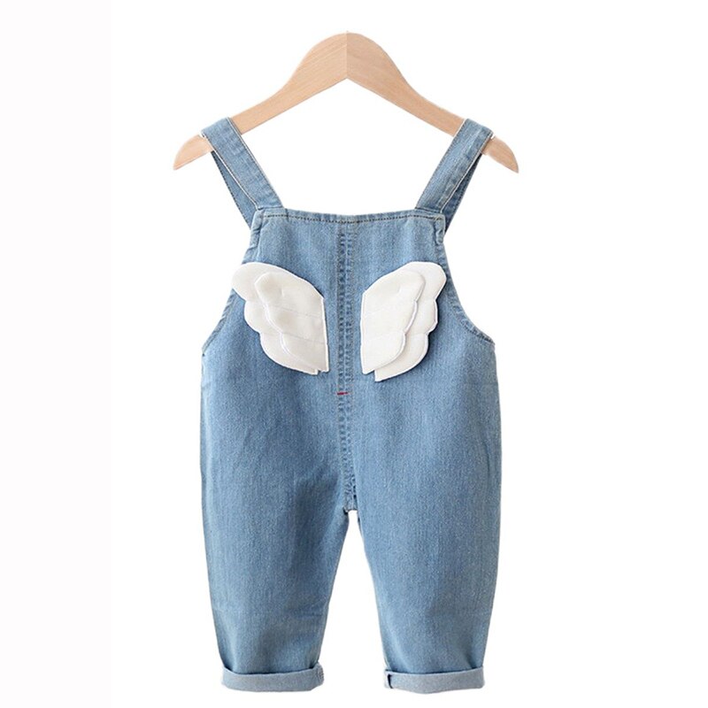 Salopette en jean pour bébé fille, pantalon décontracté, combinaison pour enfant en bas âge: 9-12M