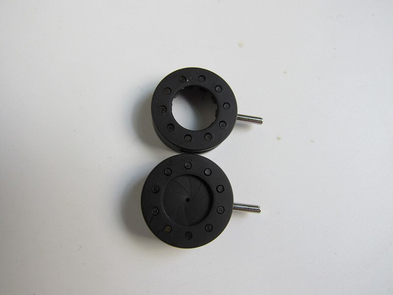Adjustable Iris Diaphragm 0.5-10.6mm aperture Mechanical Iris Camera Microscope Optical module 1 PC