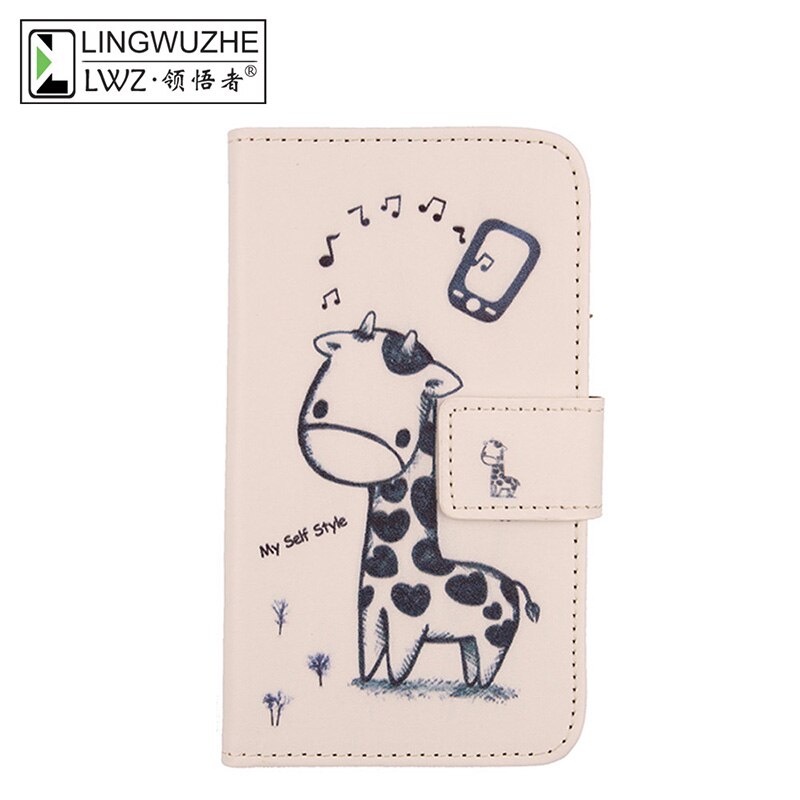 Hoesje voor mls pop 4g 6.26 inch boek-stijl flip portemonnee hoesje mobiele telefoonhoesje voor mls pop 4g holster