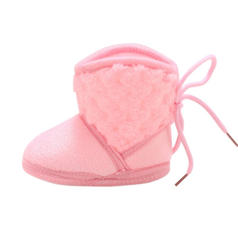 Schattige Baby Meisje Winter Snowboots Peuter Kwasten Soft Sole Crib Schoenen 0-18 M