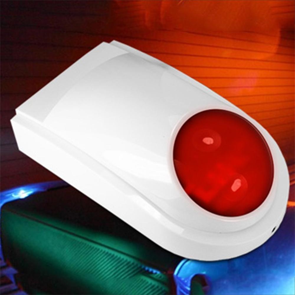 Flash Siren External Outdoor Waterproof Siren Sound Strobe Flash Alarm Siren For Home Security Alarm System