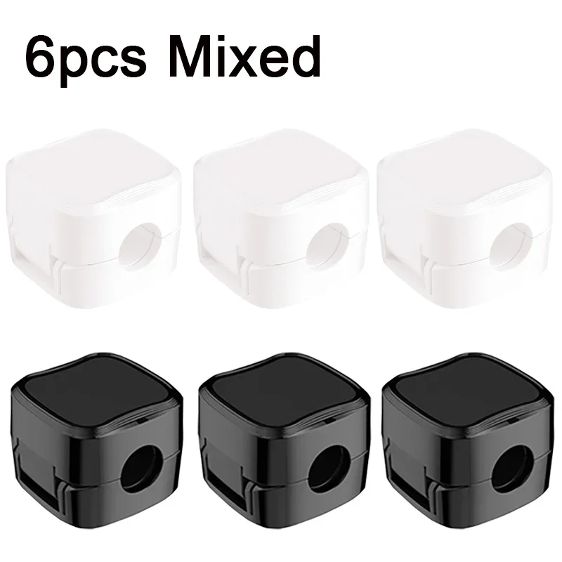 Securing Clip Organizer Magnetic Organizers Adjustable Cable Clamp Wire Arrangement Appendix Reel Wiring Home Storage Garden: DARK GRAY