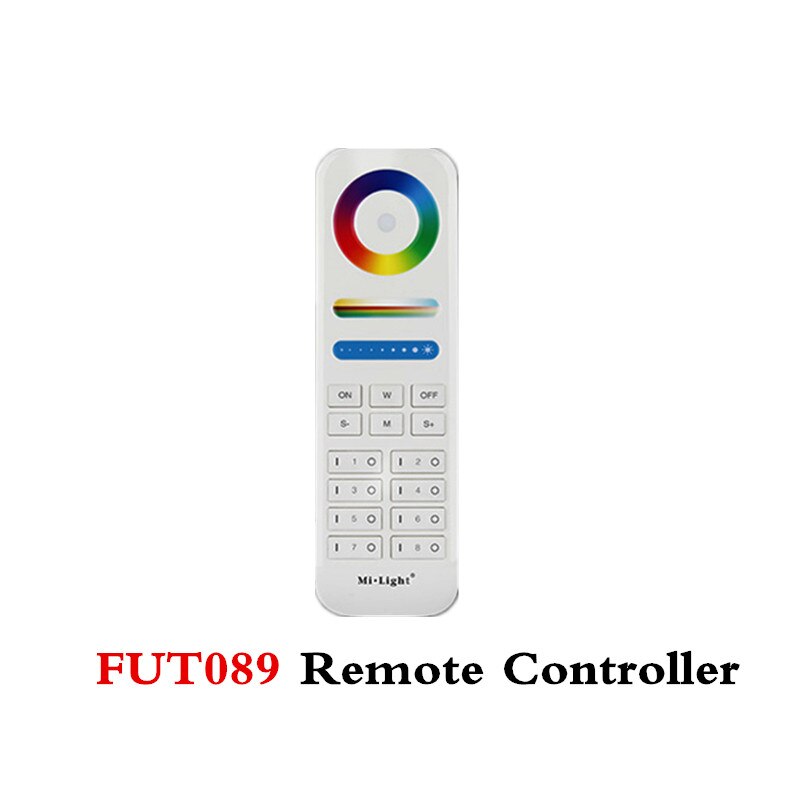 Miboxer 6w rgb + cct ledet hagelys + strømkabelsett  ip66 vanntett milight  dc 24v ledet hageplenlampe belysning futc 08 futc 08a: Fut 089