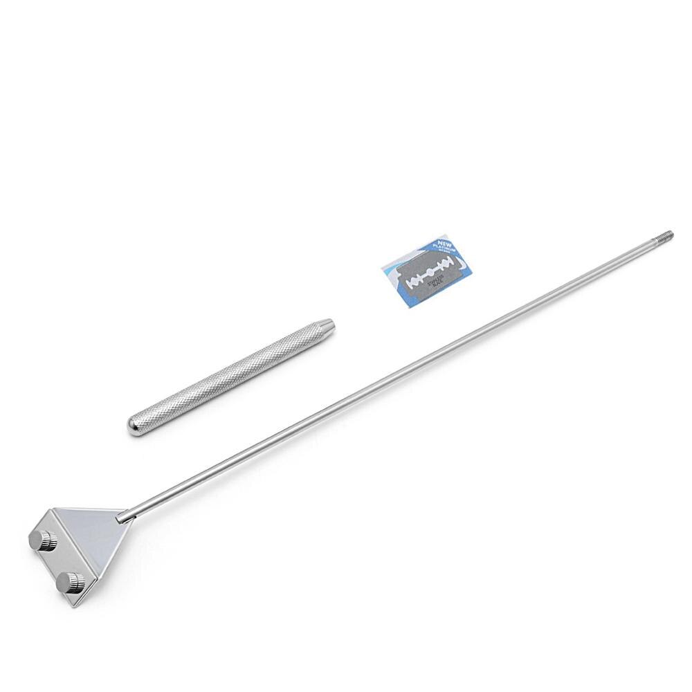 Aquarium Glas Aquarium Rvs Coralline Algen Schraper Blade Cleaner Aquario Acessório Aquarium Cleaner: type Two sections