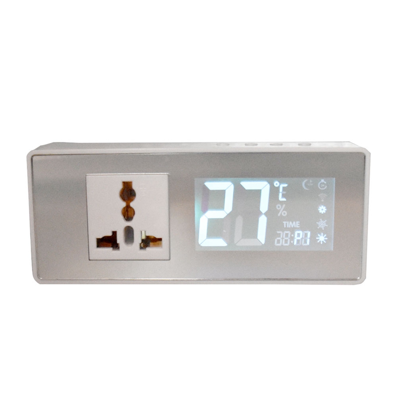 AC100-240V cyfrowy termostat czujnik wyświetlacz LCD regulator temperatury termoregulator na ogrzewanie chłodzenie