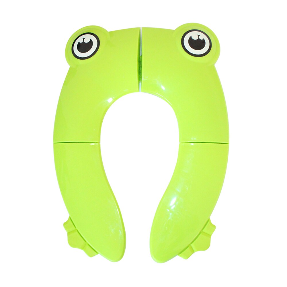 Badkamer Seat Closestool Mat Wasbare Soft Warmer Cover Pad Leuke Cartoon Dier Vouwen Wc Kussen Kid Jongen Meisje: green frog