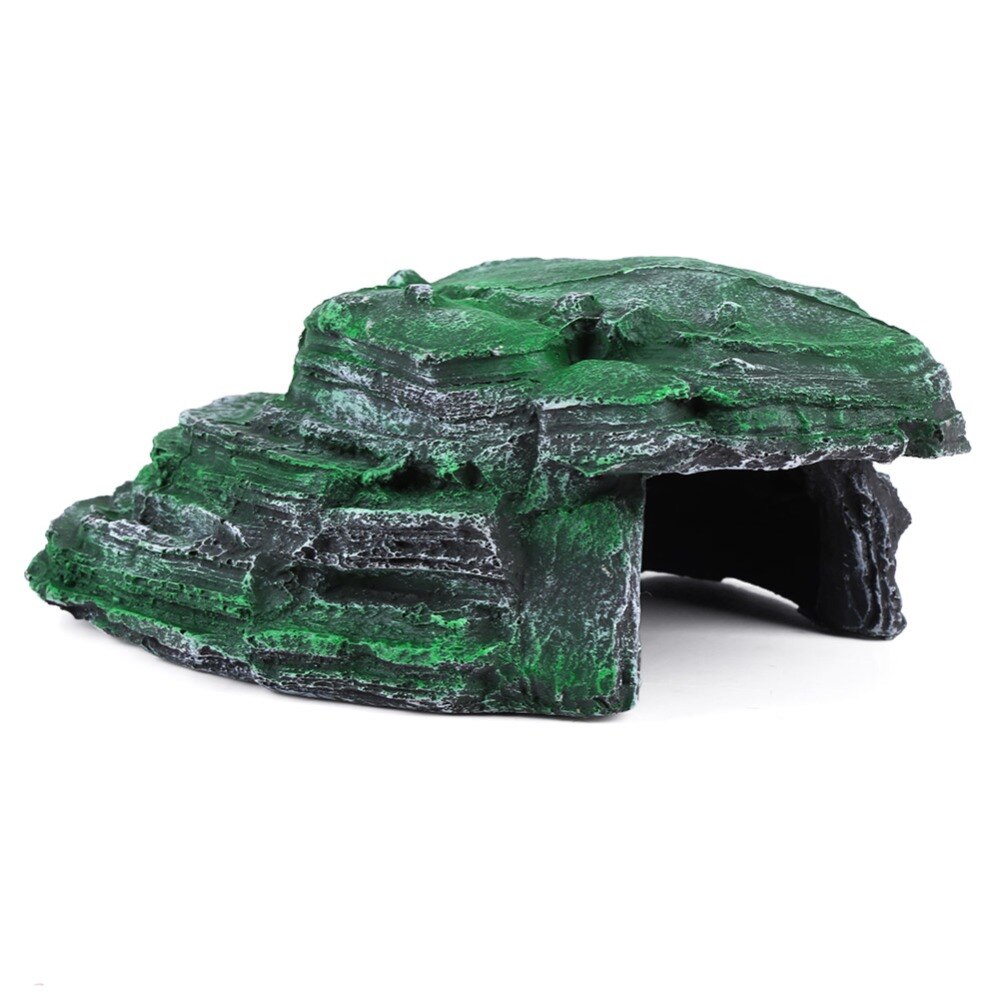 Tank Stone Turtle Basking Climbing Platform Terrace Aquarium Decor for Repitle Fish Platform Reptiles Terrace Aquarium Turtle