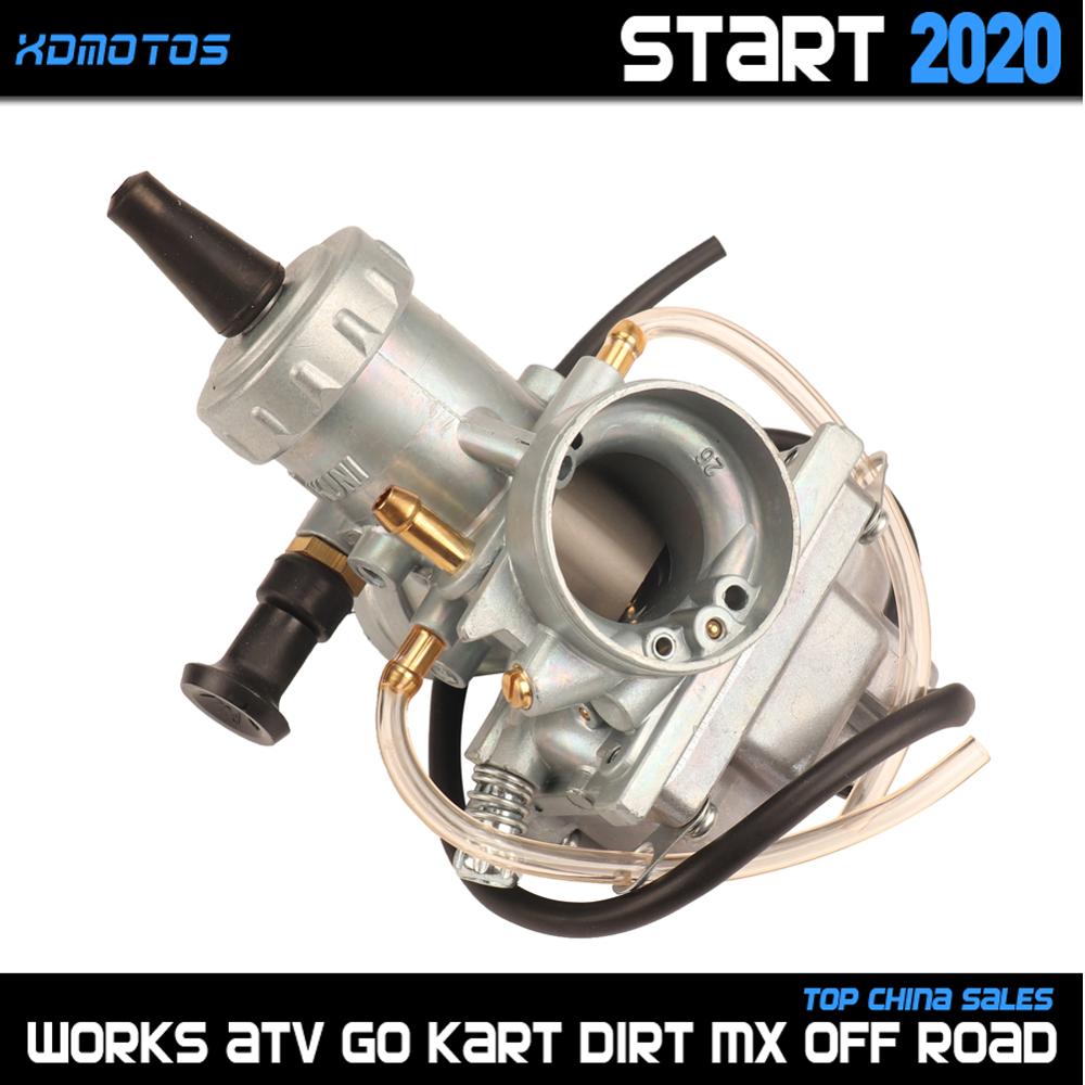 Motorcykelförgasare  vm24 28mm carb för miku.ni yama.ha  dt125 yz80 yz85 dt100 rt100 rt180 bw200 ttr 125 dirt bike mx motocross