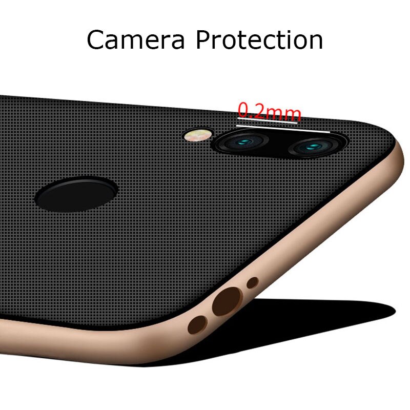 praktisch fallen für Xiaomi Redmi Hinweis 7/Hinweis7 Profi fallen Abdeckung 3D Stehen Halfter Silikon 360 Schutzhülle Redmi Hinweis7Profi 7Profi Rügestochen