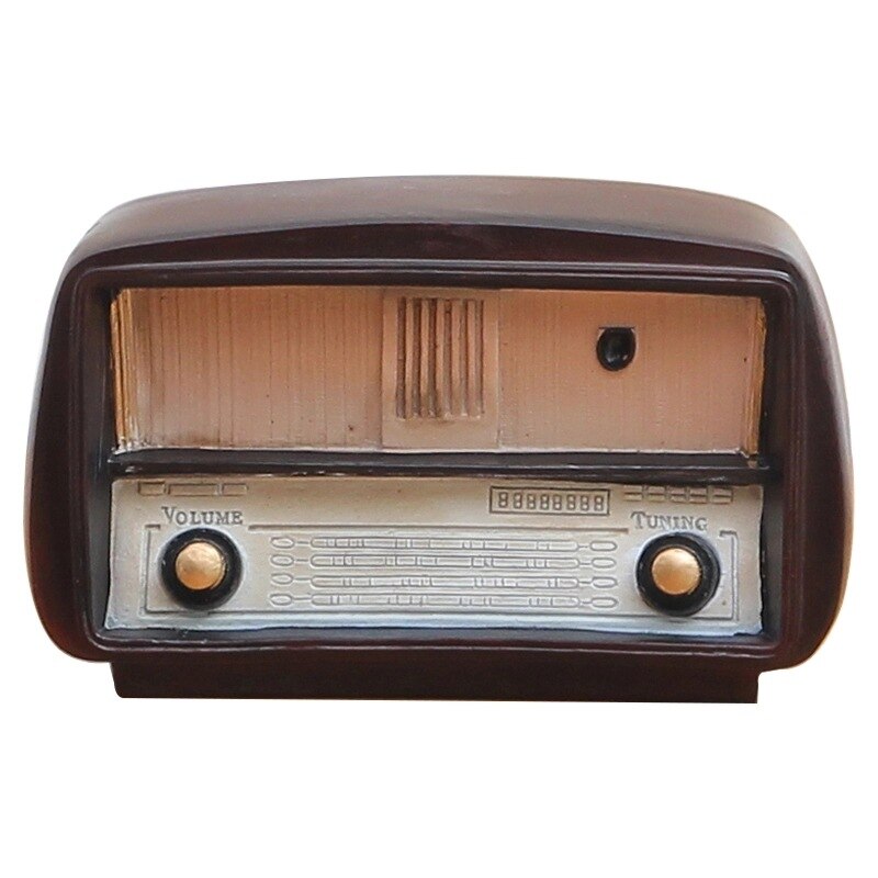 Mobilier rétro résine phonographe petits ornements meuble Tv vin décorations Vintage lecteur de disques Gramophone modèle Antique
