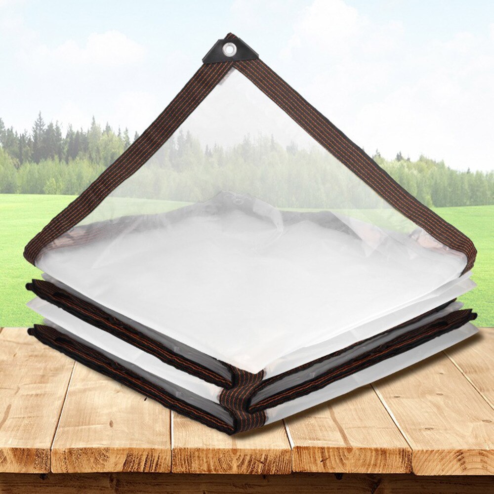 Plastic Film Rainproof Cloth Sun Shade Garden Shed Waterproof Tarpaulin For Cold Protection Meaty Thermal Insulation Cover
