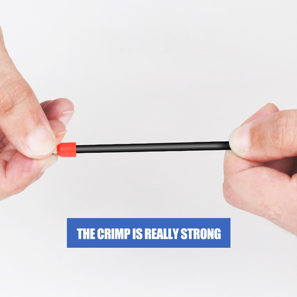 1200Pcs Tubular Terminal Various-styles Box-packed Electrical Tube Ferrule Double Line Insulated Wire Connector Crimping Ter