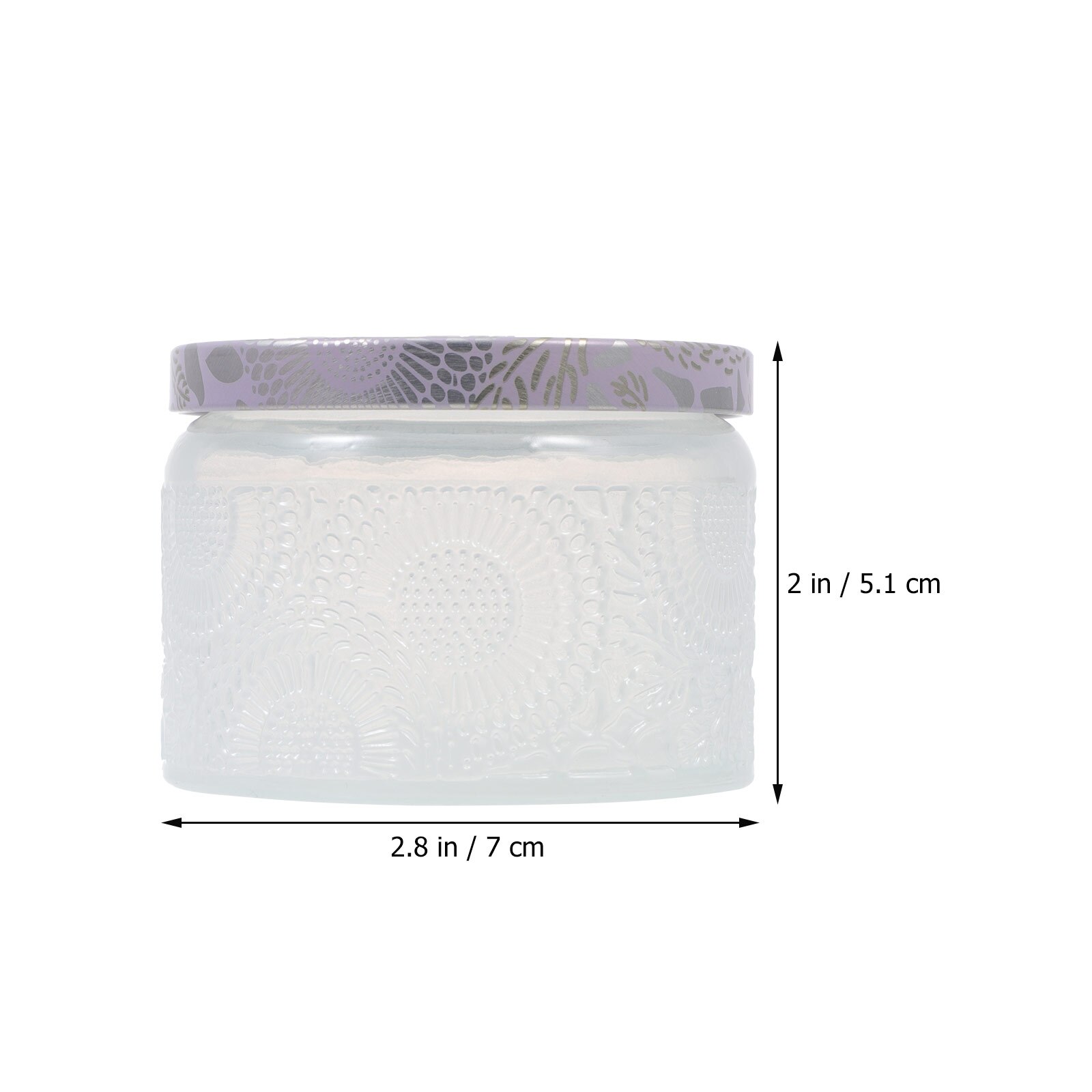 Bocaux à bougies exquis, 5 pièces, bougeoirs à faire soi-même, récipients pour bougies d'aromathérapie