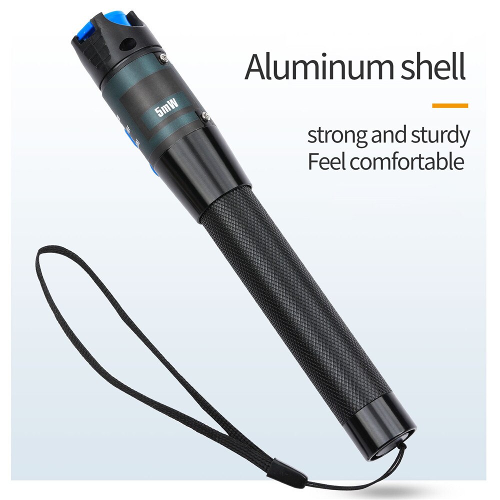 Newly Fiber Optic Cable Tester 30MW/20MW/10MW/5KM Visual Fault Locator Checker optical power meter 10-30Km Portable Testing Tool