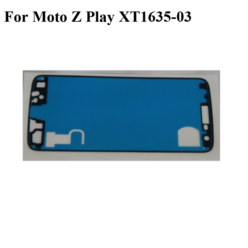 5 pièces Ruban Adhésif pour Lenovo Moto Z Play XT1635 XT1635-03 3m Colle LCD Avant Cadre de Support Autocollant pour Moto Z Play