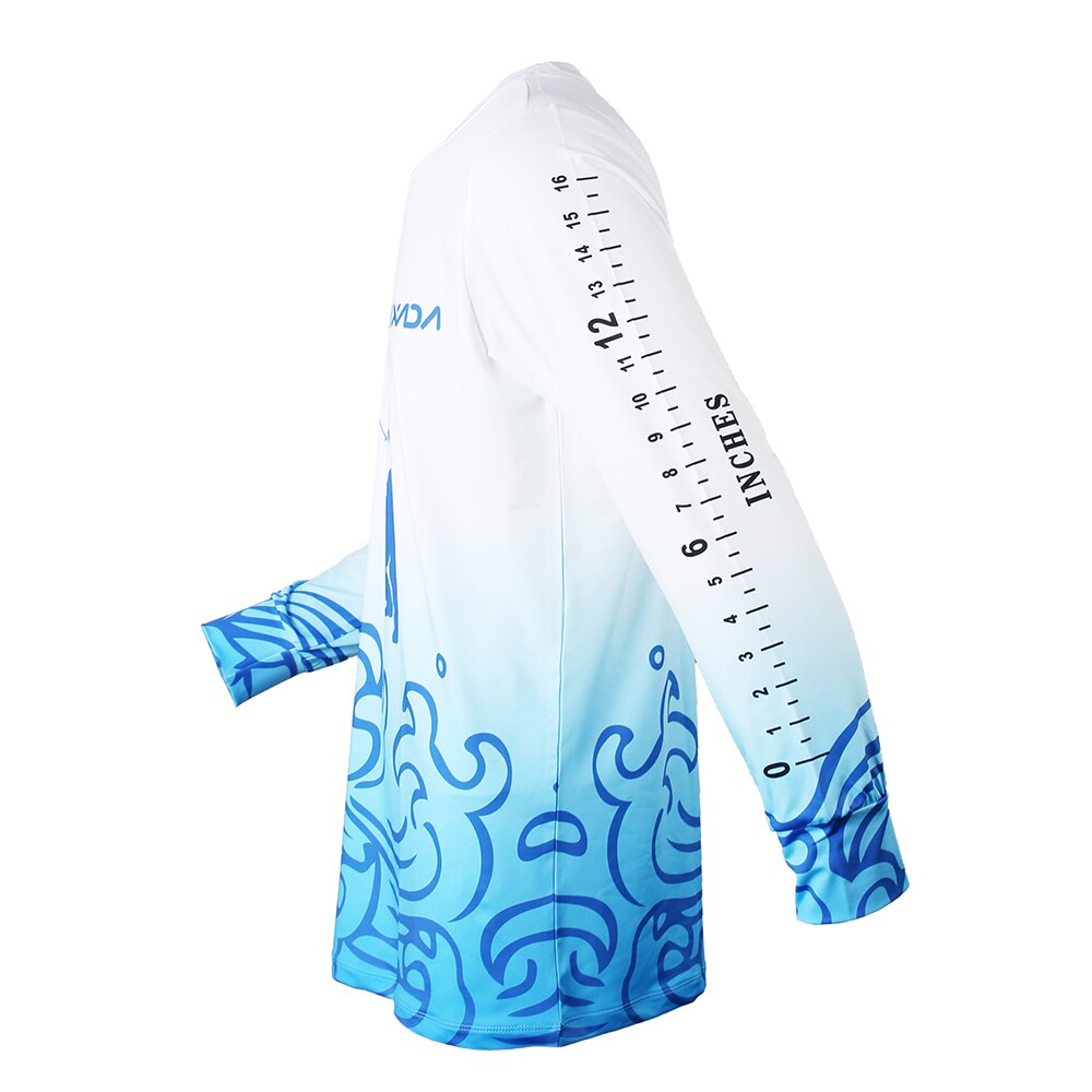 Lixada Breathable Long Sleeve Fishing Shirt Anti Mosquito Quick Drying Summer Fishing Clothing for Men Sunscreen Fishing Shirts