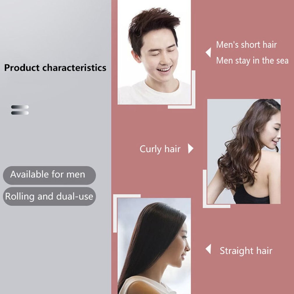 2 in 1 stijltang krultang haar krultang stijltang voor kort haar led stijltang