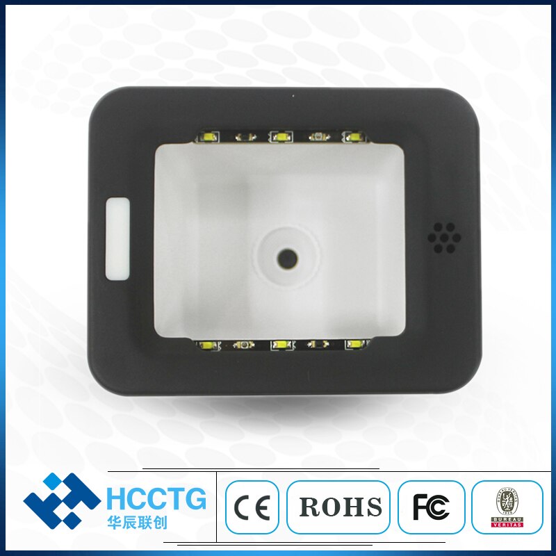 Desktop QR 1D 2D Barcode Scanner, 1D 2D Platform USB Wired Barcode Reader,barcode Mobile Payment Box Scanner For Supermarket