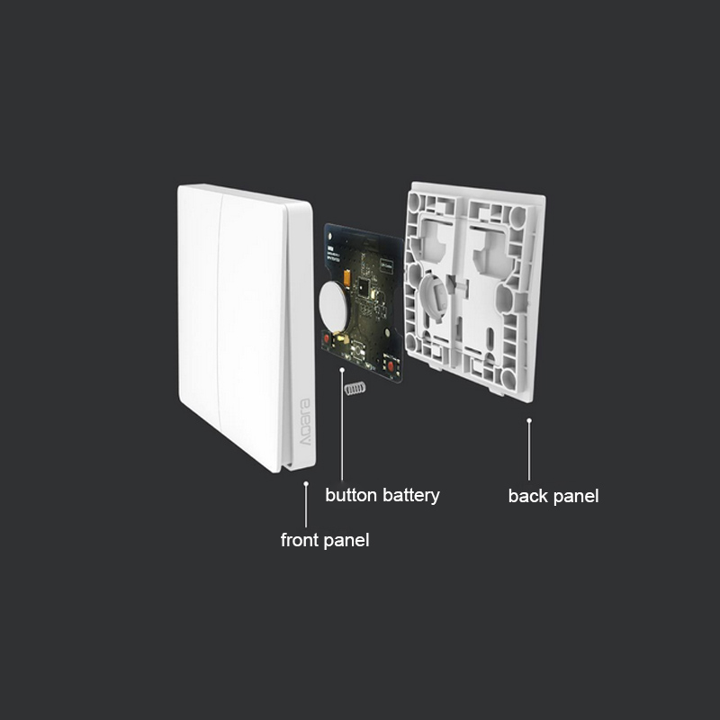 Version Xiaomi Aqara Mijia Smart home Light Control ZiGBee Wireless Key and Wall Switch Via Smarphone APP Remote