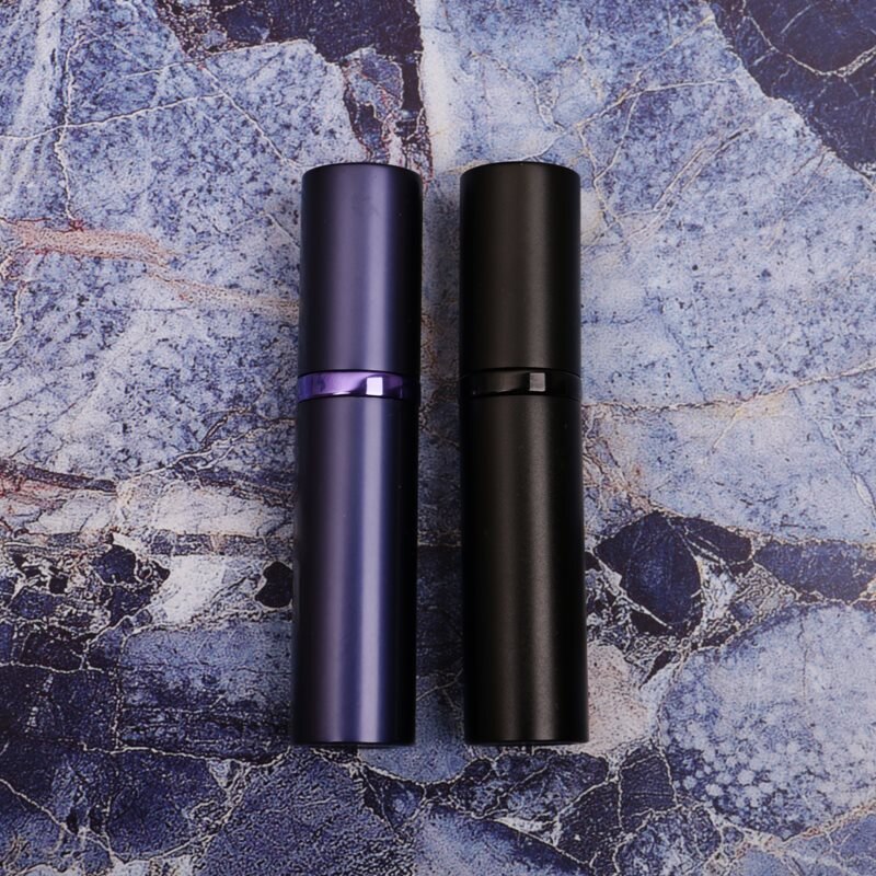 Bouteille de parfum Portable haut de gamme 5 ML vide fond de pulvérisation remplissage Mini flacons rechargeables de voyage