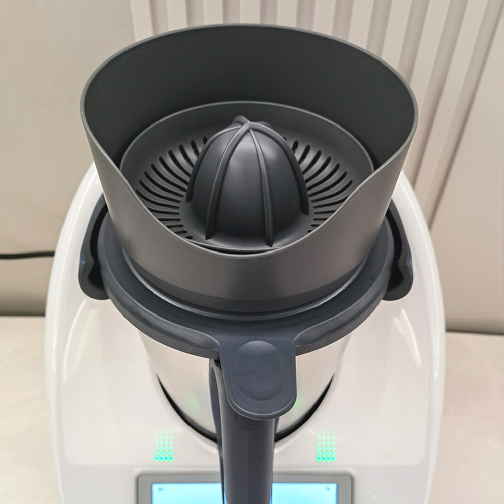 Neuer Zitruspresse für Thermomix TM31 TM6 TM5, universelle Orangensaftextraktion, physische Presse Zügel, Entsaftertrennung