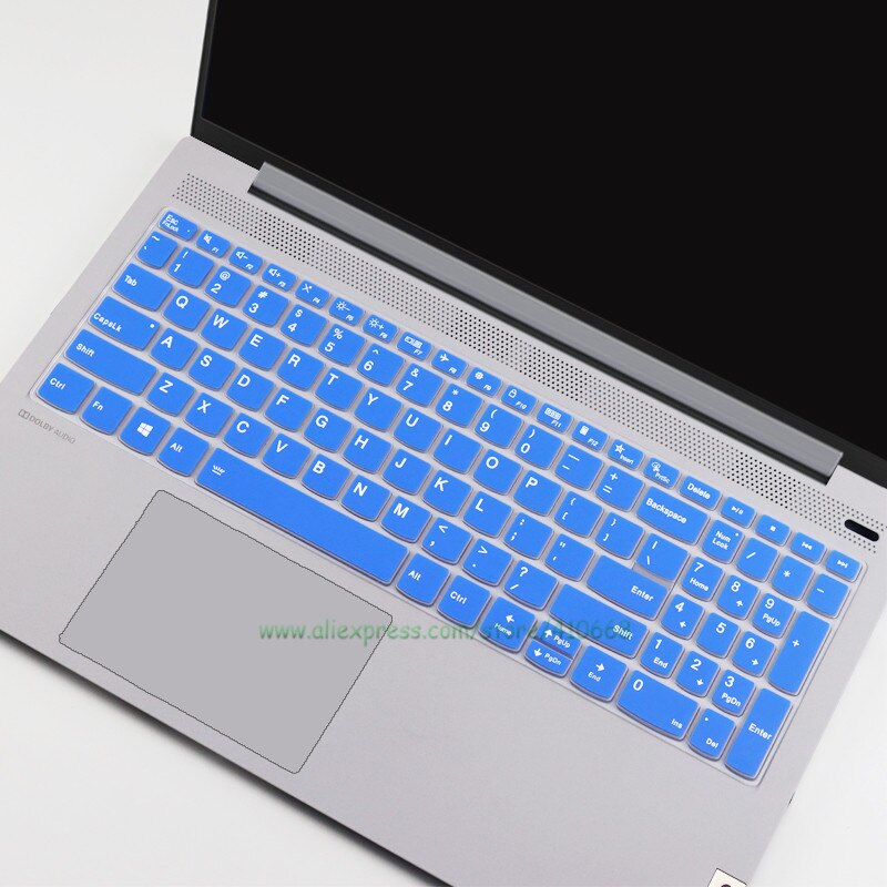 Silicone Laptop Keyboard Cover Skin Protector For Lenovo ThinkBook 15 Gen 2 G2 ITL 15-iil 15-fa / Lenovo ThinkBook 15p 15.6 inch: Blue