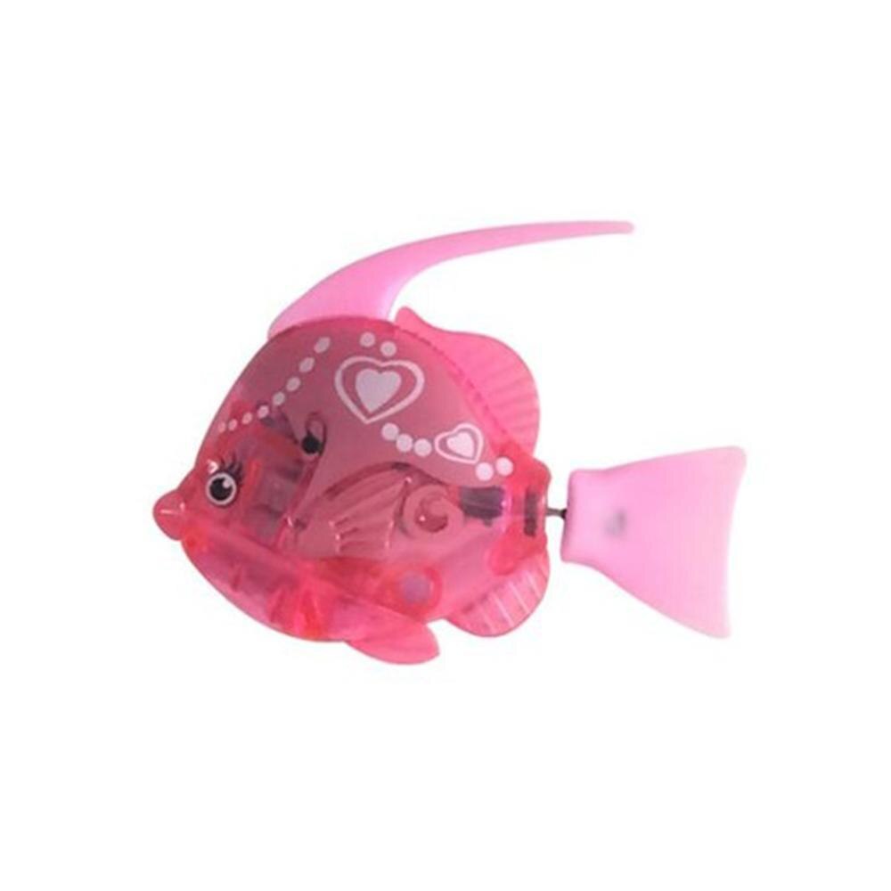 Swimming Electronic Fish Activated Battery Robotic Fish Powered Toy For Children Kid Bathing Toys Multi-Colored: F5