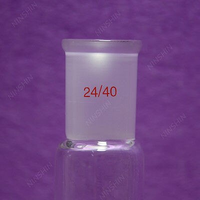 Een Hals, 1000 ml, 24/40, Ronde Bodem Glazen Kolf, 1L, 1 Hals, Lab Fles, zware Muur