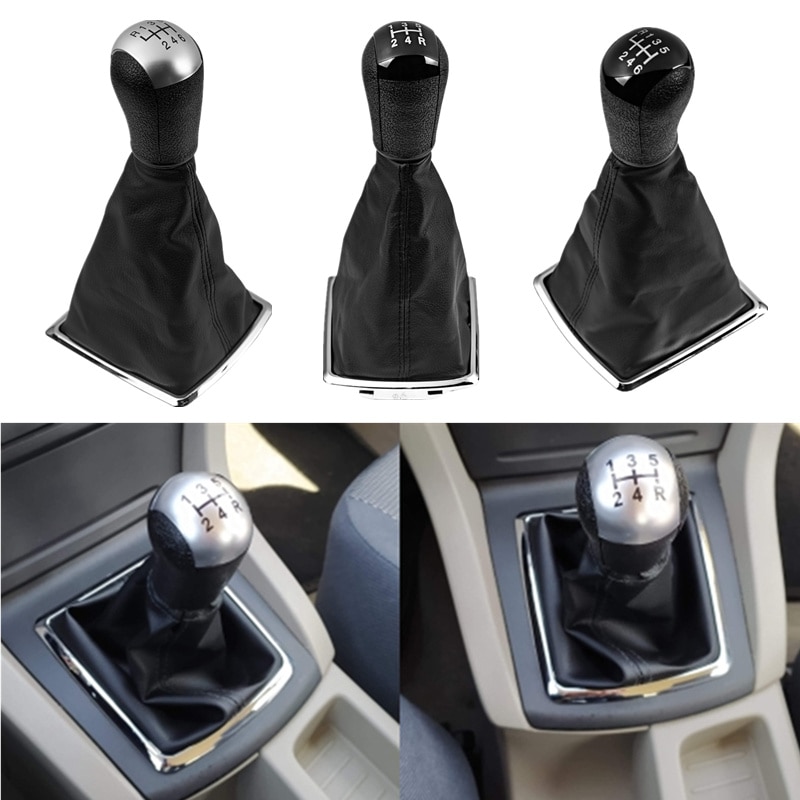 Pomello del cambio per auto pomello del cambio collare del cambio copertura del bagagliaio del cambio per Ford Focus 2 Mondeo MK2 2004 2005 2007 2008 2009 2010 2011
