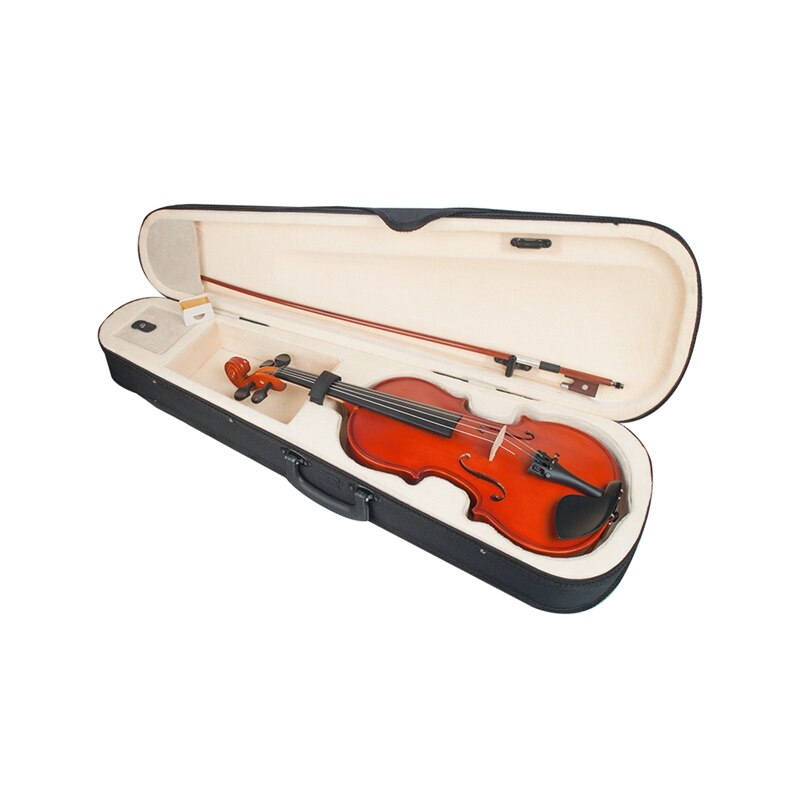 1/4 Violin Scrub Violin Student Violin Set Violin Beginner Natural Color Violin Use