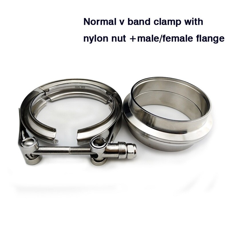 ZUCZUG 1.5-6.0" Self Aligning with welding groove male/ female flanges V Band/V-band Clamp assembly