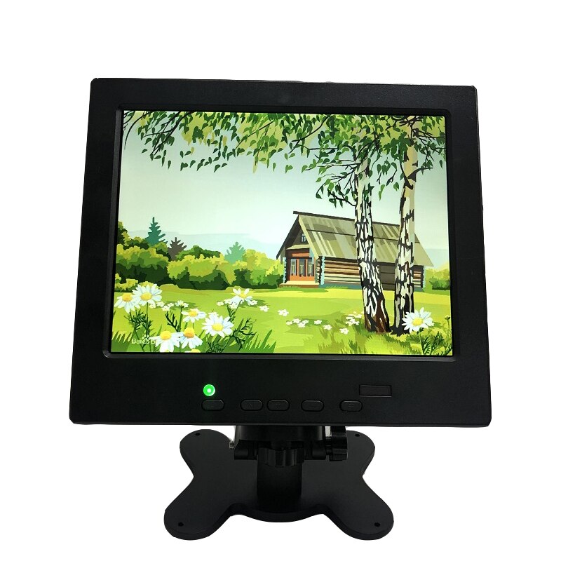 8-Inch Draagbare Monitor Monitor Monitor Hdmi VGA1024X768 Ips Full-View Monitor USB5V-12V Voeding Oplossing